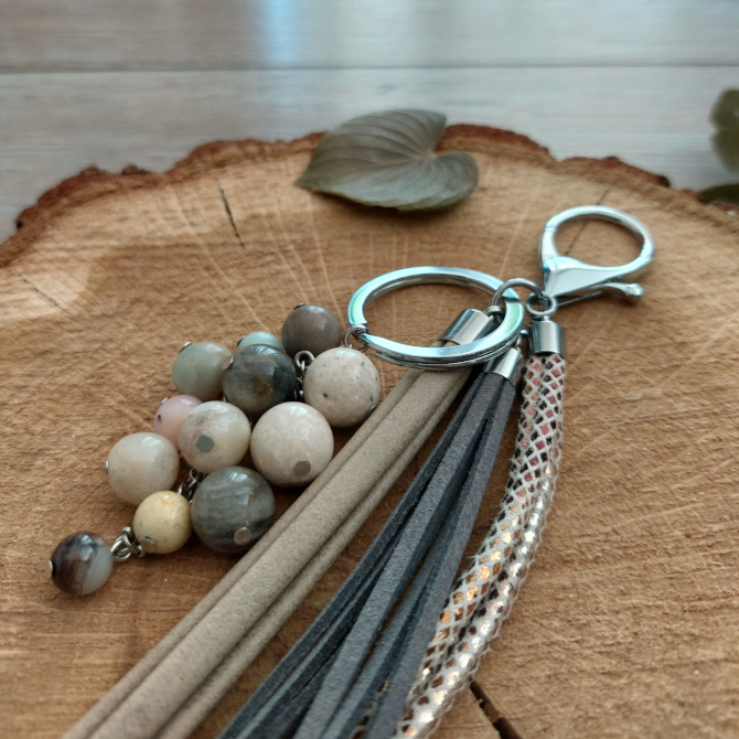 Zawieszka do torebki z minerałami - Earth - obrazek 3