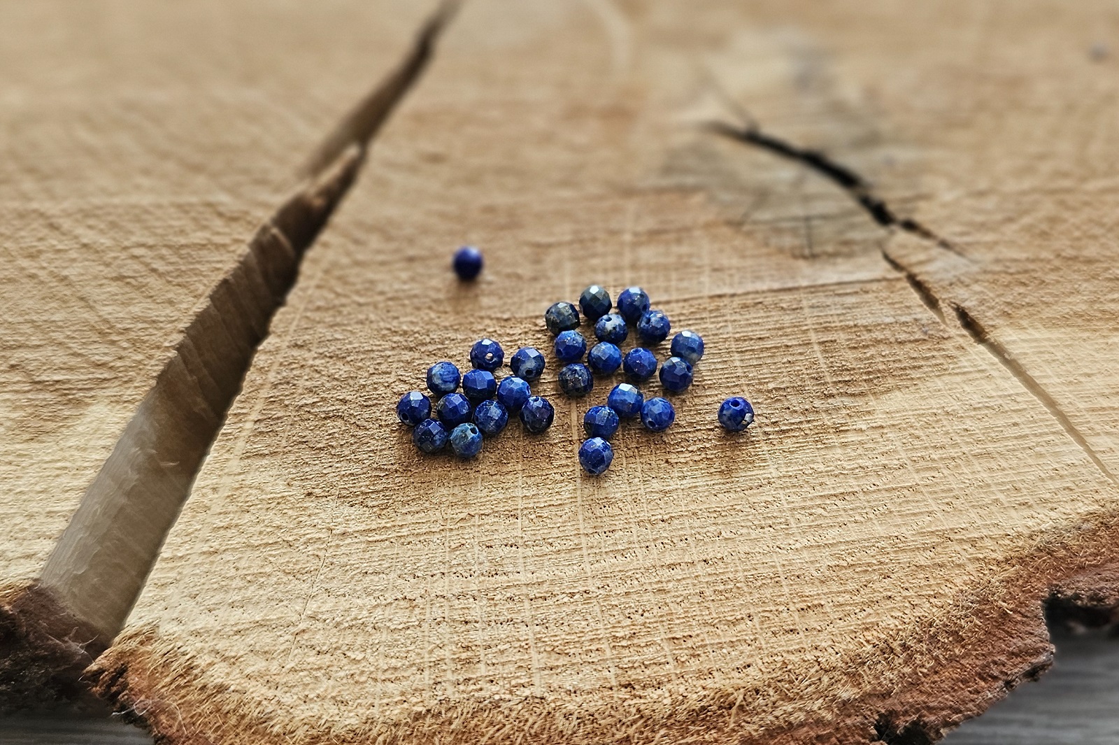 lapis lazuli koraliki z minerałów do bransoletki