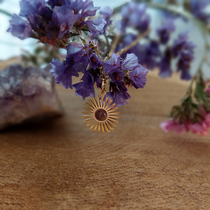 Naszyjnik z ametystem - obrazek 3